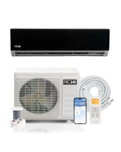 24,000 BTU ACiQ Essentials 20 SEER2 Single Zone Wall Mount Mini Split Heat Pump System w/16 Ft. Line Set - R32 | 230V