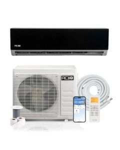 36,000 BTU ACiQ Essentials 20 SEER2 Single Zone Wall Mount Mini Split Heat Pump System w/16 Ft. Line Set - R32 | 230V