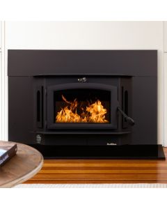 Buck Stove 91 Wood Burning Fireplace Insert with Blower EPA Certified - FP91 - Heats 3200 Sq Ft