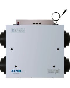 Fantech ATMO 150E Energy Recovery Ventilator, 161 CFM, 120 V, 1-Phase