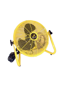 Hunter Jan Fan Industrial Workstation Fan - 3 Speed 12” – Yellow