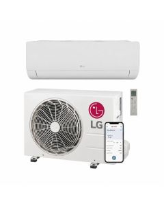 LG 9,000 BTU Mega 21 SEER2 Single Zone Wall Mount Mini Split Heat Pump System – R32 | 230V