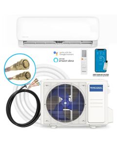 MRCOOL 18,000 BTU DIY 5th Gen Easy Pro 20 SEER2 Single Zone Wall Mount Mini Split Heat Pump System w/ 16' Line Set – R454B | 230V