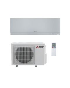 Mitsubishi 15,000 BTU EX-Series 20.9 SEER2 Single Zone Wall Mounted Mini Split Heat Pump System – R454B | 230V 