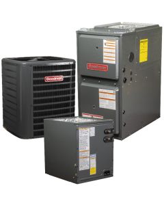 Goodman 3 Ton 15.2 SEER2 R32 Electric Furnace & Heat Pump System