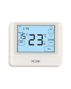 ACiQ WiFi Programmable 3H/2C Heat Pump 2H/2C Conventional Touchscreen Thermostat