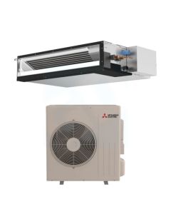 Mitsubishi 18,000 BTU SEZ-AD-Series 17.2 SEER2 Single Zone Horizontal-Ducted Mini Split Heat Pump System – R454B | 230V 