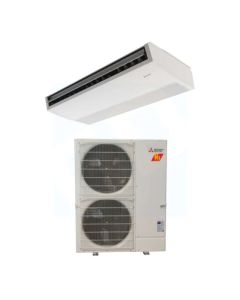 Mitsubishi 42,000 BTU SEZ-AD-Series 19.6 SEER2 Single Zone Ceiling-Suspended Mini Split Hyper Heat Pump System – R454B | 230V 