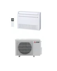 Mitsubishi 15,000 BTU SEZ-AD-Series 20.1 SEER2 Single Zone Floor Mount Mini Split Heat Pump System – R454B | 230V
