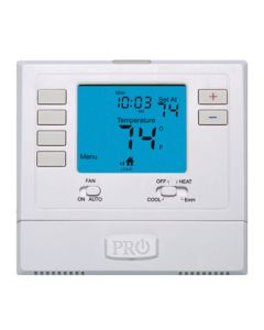 Pro1 T725 - 7 Day Programmable Thermostat - 2H/1C