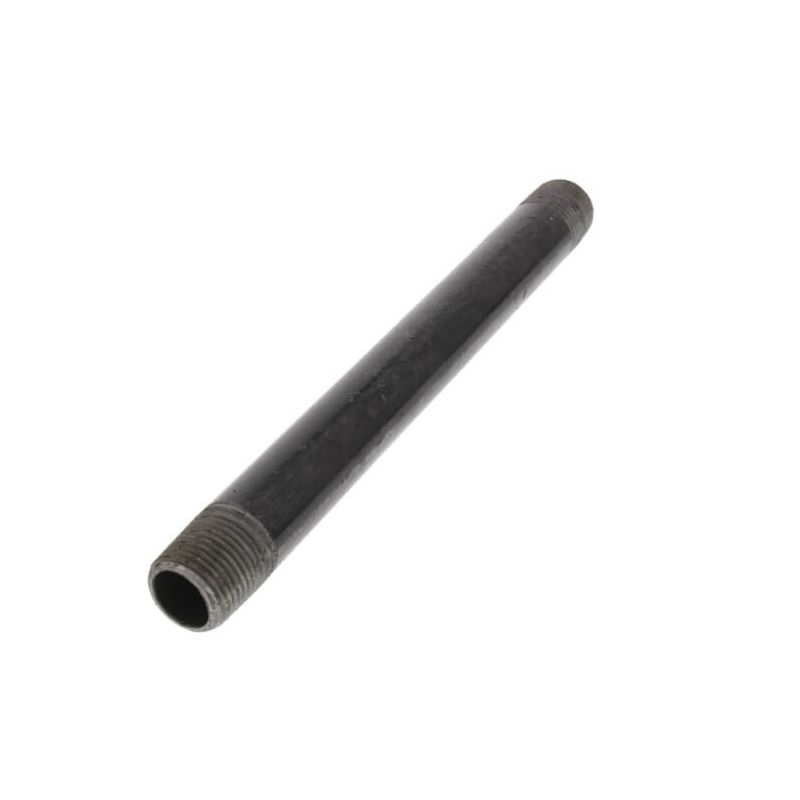 1/2" x 8" Black Steel Nipple
