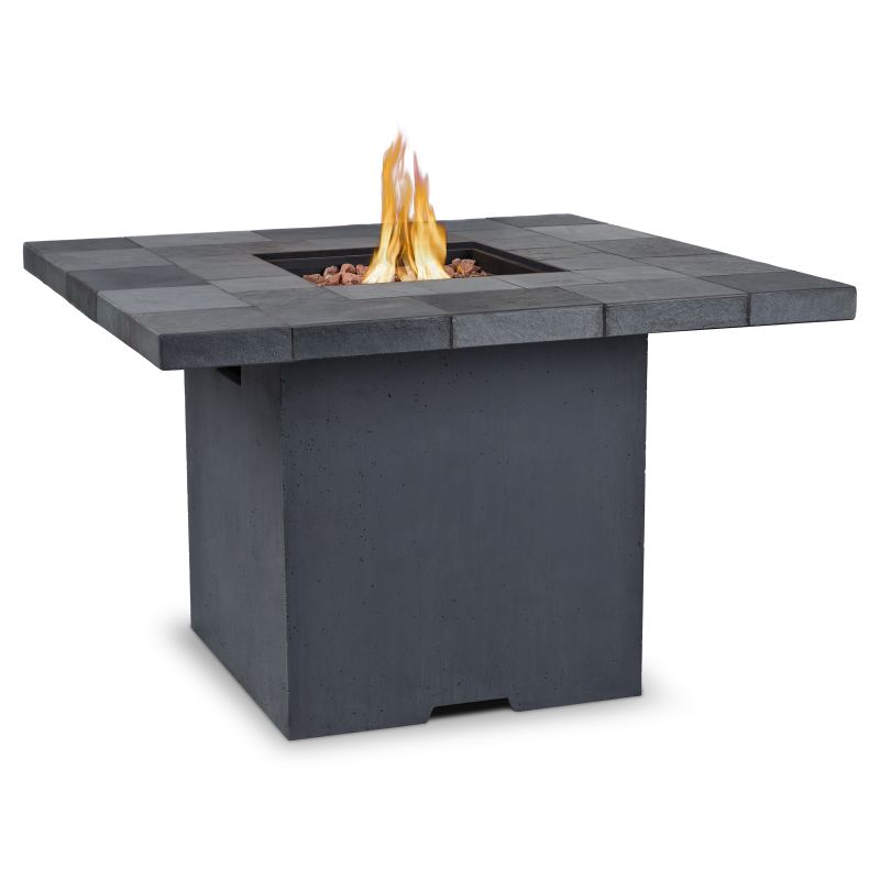 Real Flame Salida LP Fire Table - Gray -11624LP-G
