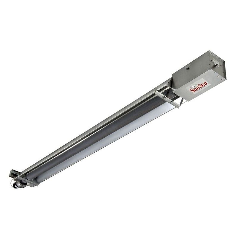 SunStar SIS 75,000 BTU Infrared Straight Tube Heater, Single Stage - Propane Gas - 20' Tube Length 