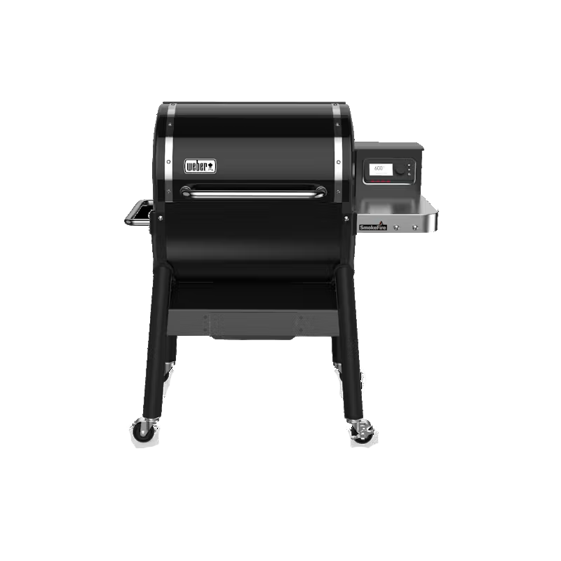 Weber SmokeFire EX4 Wood Fired Pellet Grill, Black