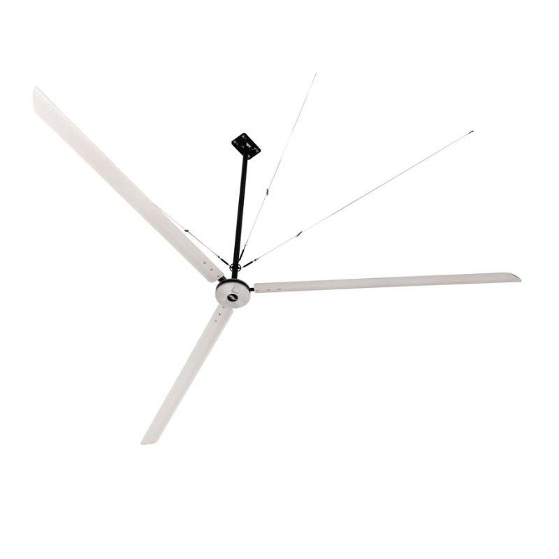 Hunter DDI 20 Ft Industrial HVLS Ceiling Fan 110,000+ CFM Covers 11000 Sq Ft - 20' DDI