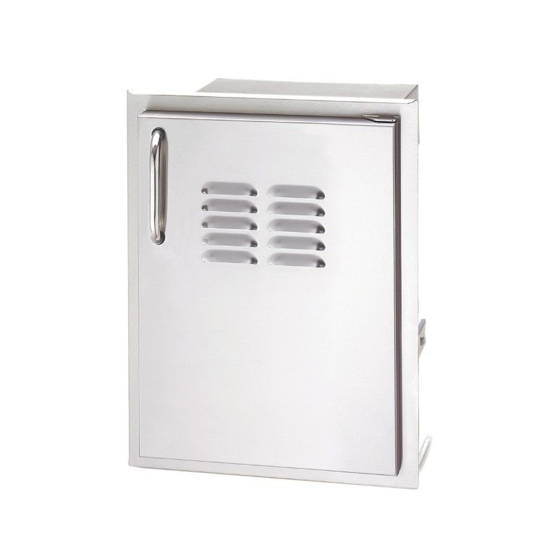 Fire Magic Select - Single Access Door w/Tank Tray & Louvers 21”h x 14½”w x 20½”d Right Hinge - 33820-TSR