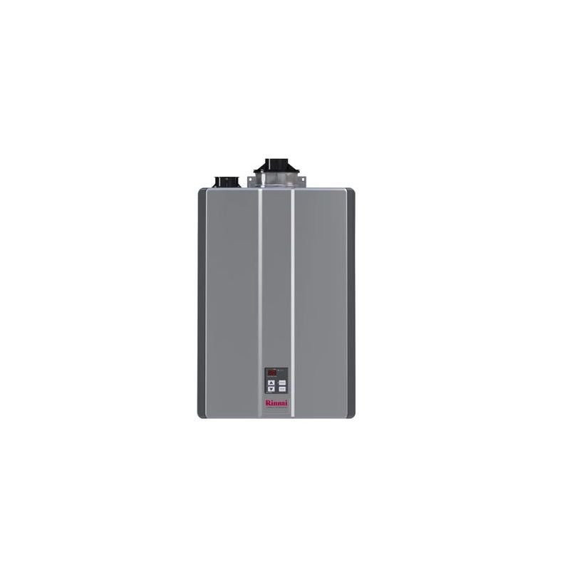 Mini Split Condenser Racks Rinnai 130K BTU Condensing Ultra-Low NOx Tankless Gas Water Heater ...