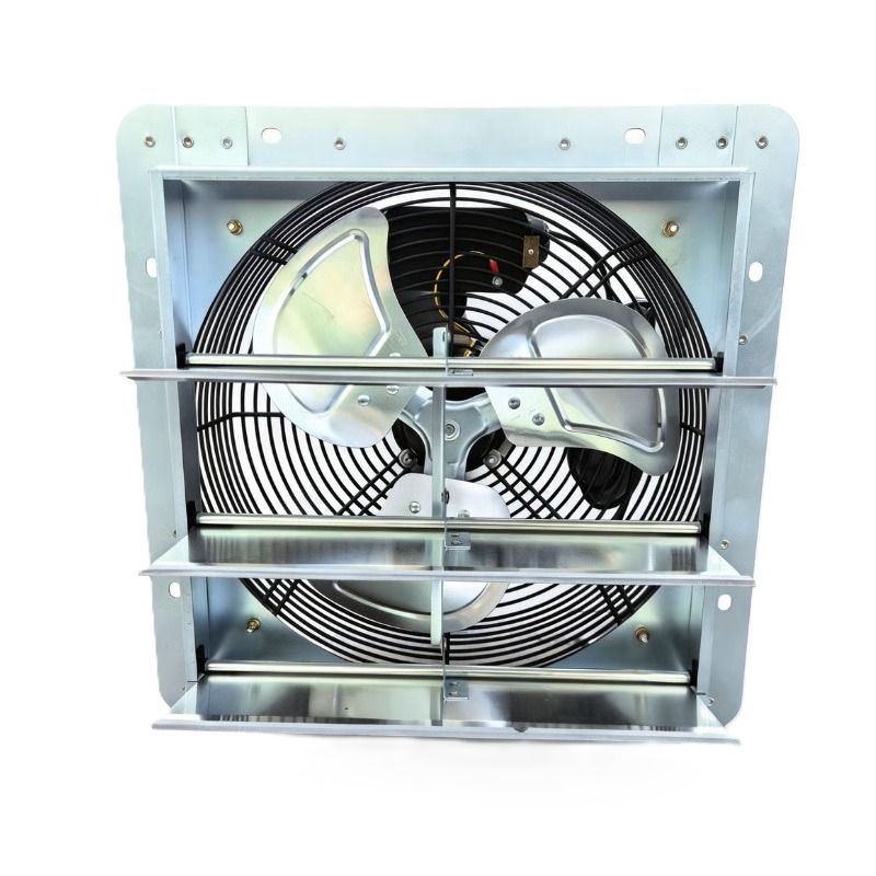 ACIQ 14” Shutter Wall Exhaust Fan Direct Drive 2250 CFM 120 Volts 1 Phase - SMWE14
