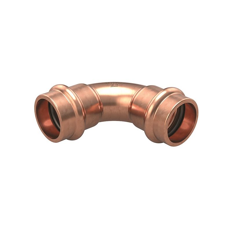3/4" MaxiPro Copper 90 Degree Bend Elbow - Bag of 3