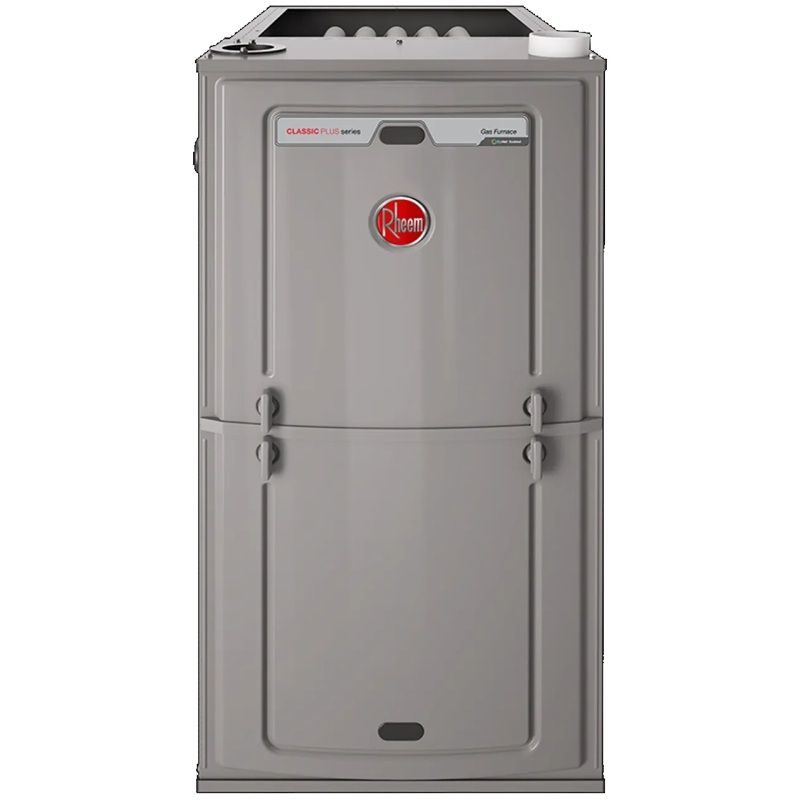Mini Split Condenser Racks Upgrade With Rheem 42,000 BTU 96% AFUE Gas Furnace - R962V0403A17M4SCAP ...
