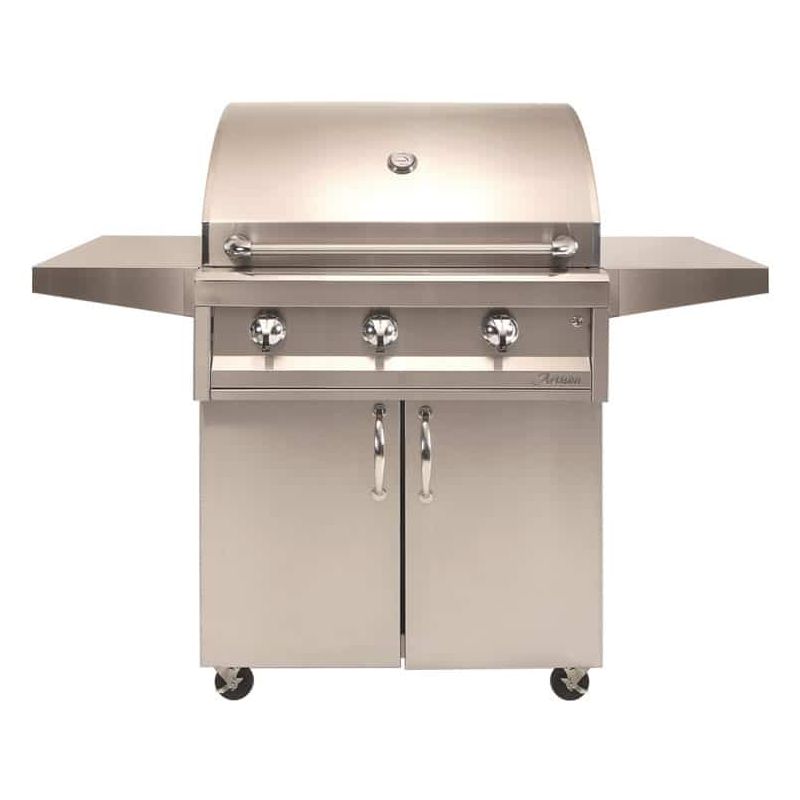 Artisan American Eagle 32-Inch 3-Burner Freestanding Natural Gas Grill - AAEP-32C-NG