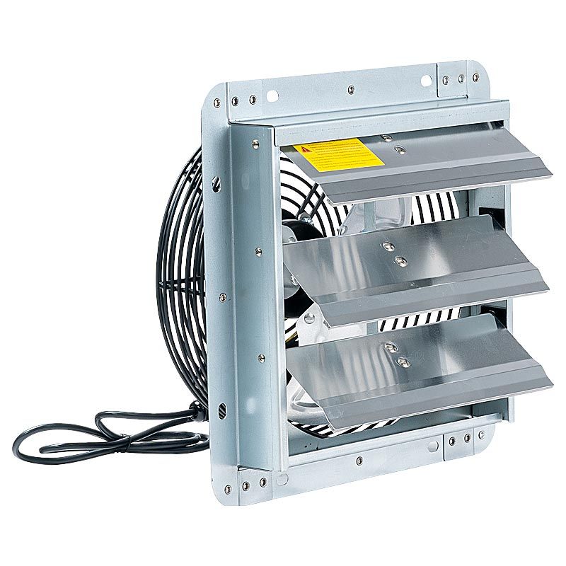 ACIQ 14” Shutter Wall Exhaust Fan Direct Drive 2250 CFM 120 Volts 1 Phase