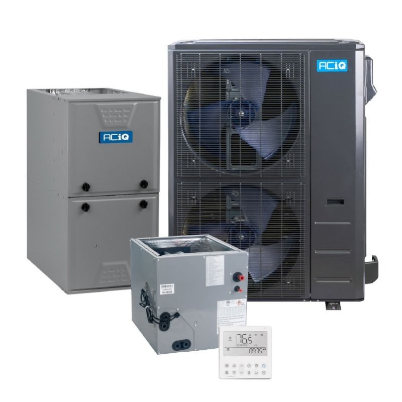 ACiQ 5 Ton 14.8 SEER2 96% AFUE 140,000 BTU Furnace & AC System - R454B - Multi-Positional - ACIQ-60-AC-B / ACIQ-60-ACL-B / N96MSN1402422A