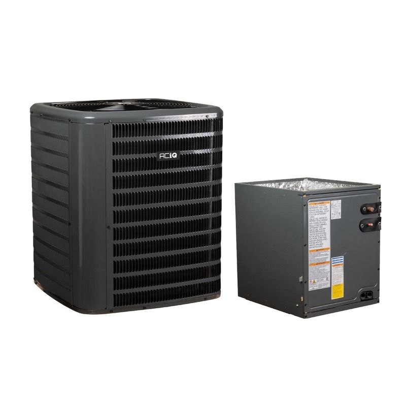 4 Ton 13.4 SEER2 R32 Air Conditioner with Upflow/Downflow 21" Cased Coil - AQ-GLXS3BN4810 /  AQ-CAPTA6030C3