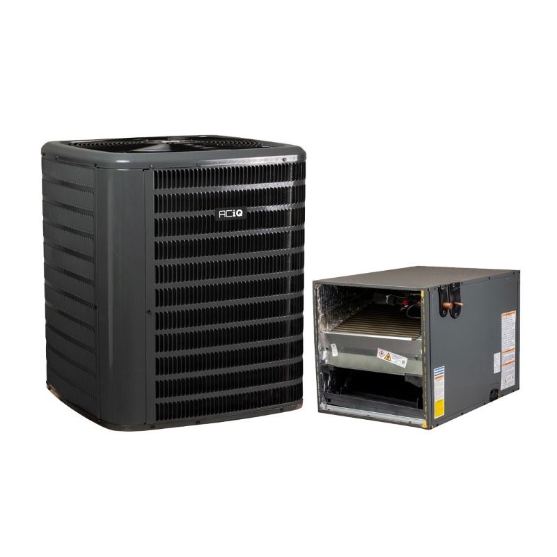5 Ton 14.5 SEER2 R32 Air Conditioner with Horizontal 24.5" Cased Coil - AQ-GLXS5BA6010 / AQ-CHPTA6030D3