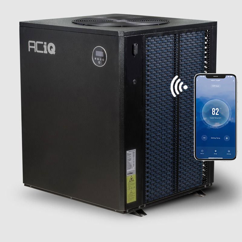 ACiQ 120,000 BTU Inverter Pool Heat Pump - PHP-E-120 - WiFi Compatible