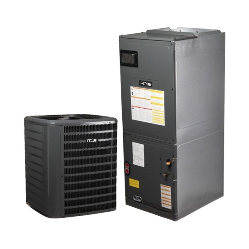 1.5 Ton 15 SEER2 Air Conditioner Split System - R32 Single Stage - Multi-Positional - AQ-GLXS4BA1810 / AQ-AMST24BU1300