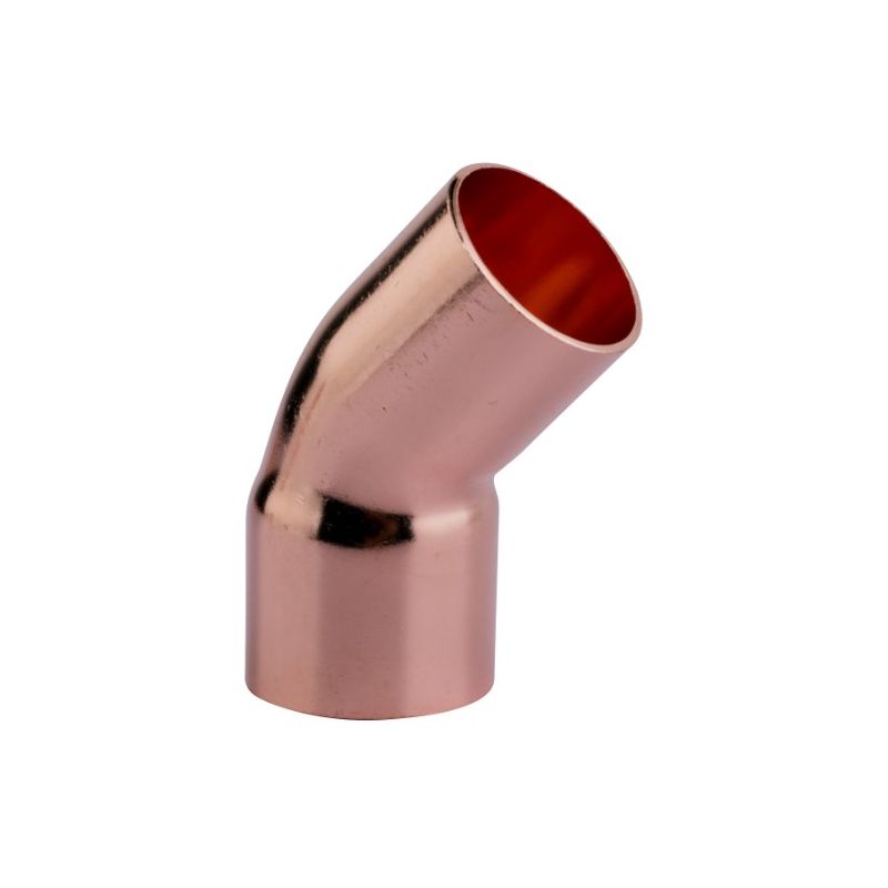 7/8" O.D. 3/4" I.D. ACR Copper Fitting 45 Degree Street Elbow
