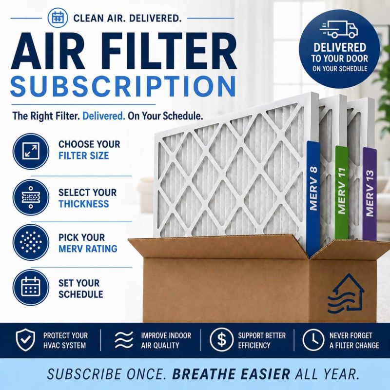 Subscribe & Save HVAC Air Filters