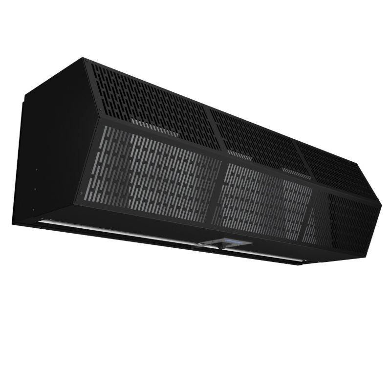 Berner CHD10 Commercial High Performance 10 Air Curtain - 42" - Electric Heated - 240/1/60 - Black - CHD10-1042EJ-140-BK