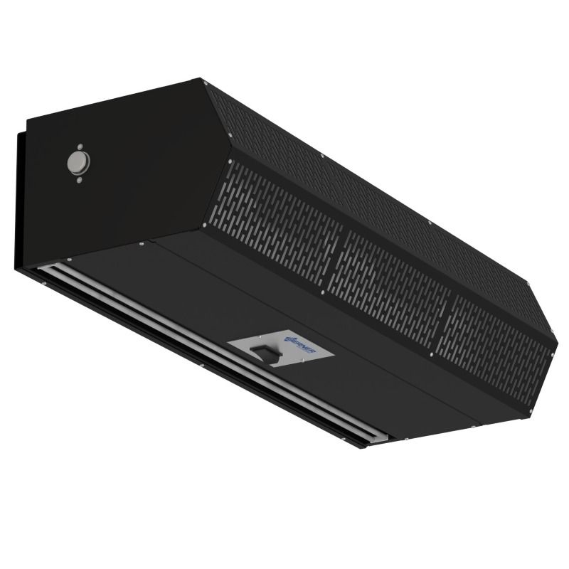 Berner CLC08 Commercial Low Profile 8 Air Curtain - 36" - Electric Heated - 240/1/60 - Black - CLC08-1036EJ-100-BK