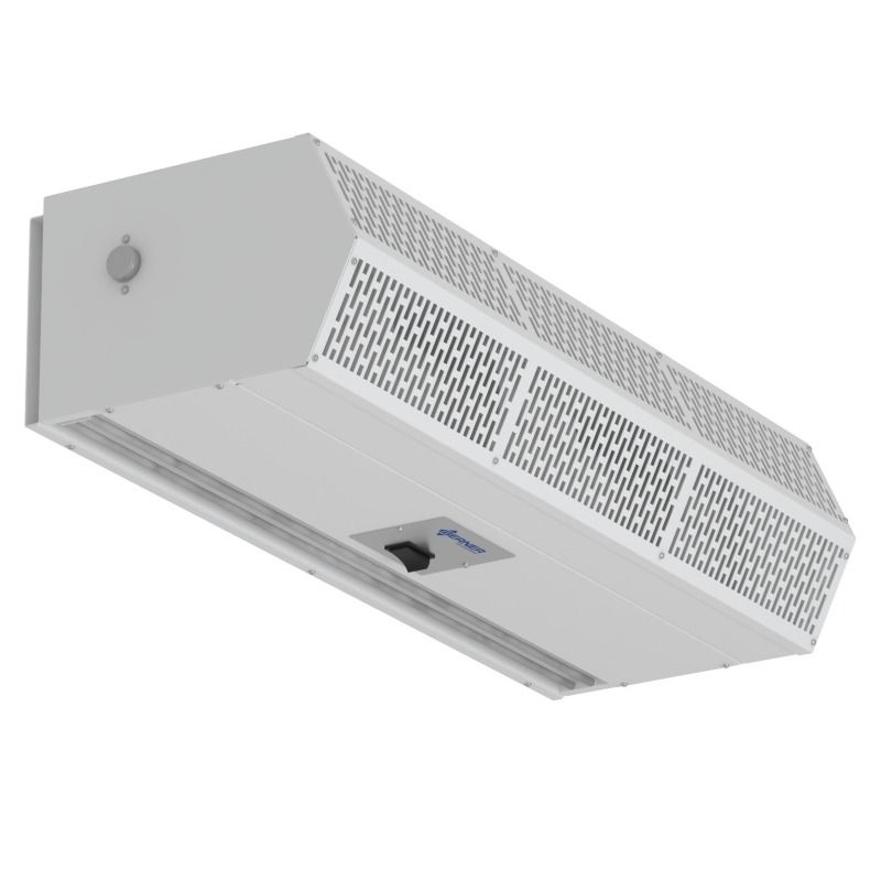 Berner CLC08 Commercial Low Profile 8 Air Curtain - 36" - Unheated - 600/3/60 - White