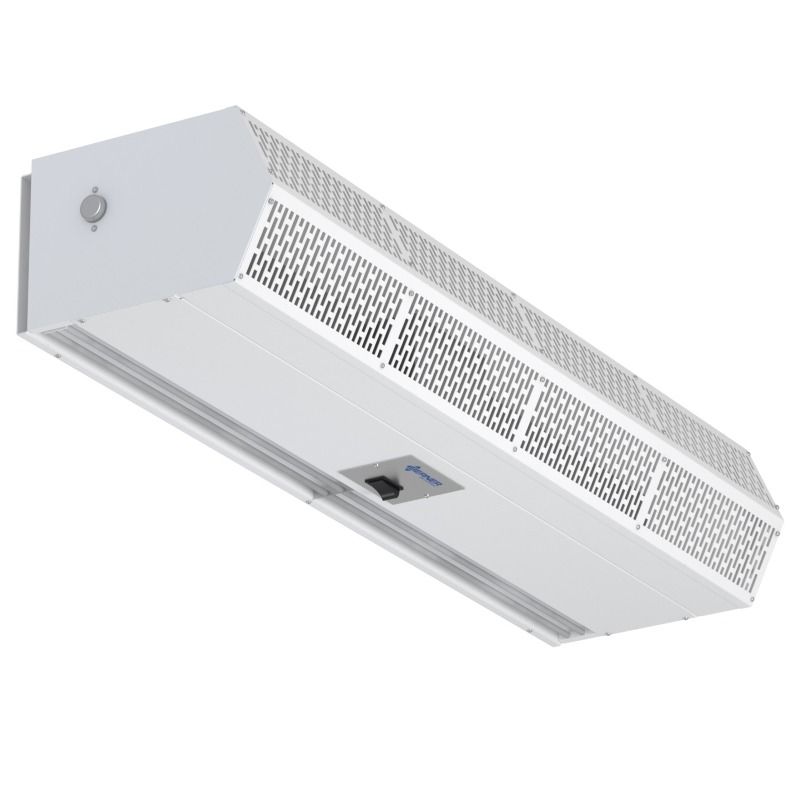 Berner CLC08 Commercial Low Profile 8 Air Curtain - 48" - Unheated - 240/1/60 - White
