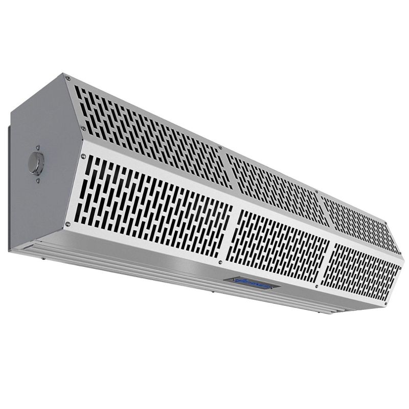 Berner SLC07 Sanitation Certified Low Profile 7 Air Curtain - 36" -  Unheated - 120/1/60 - Stainless Steel
