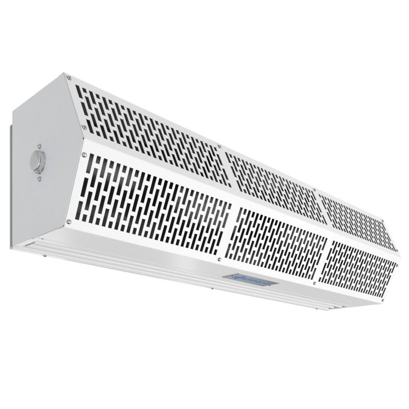 Berner SLC07 Sanitation Certified Low Profile 7 Air Curtain - 36" -  Unheated - 120/1/60 - White