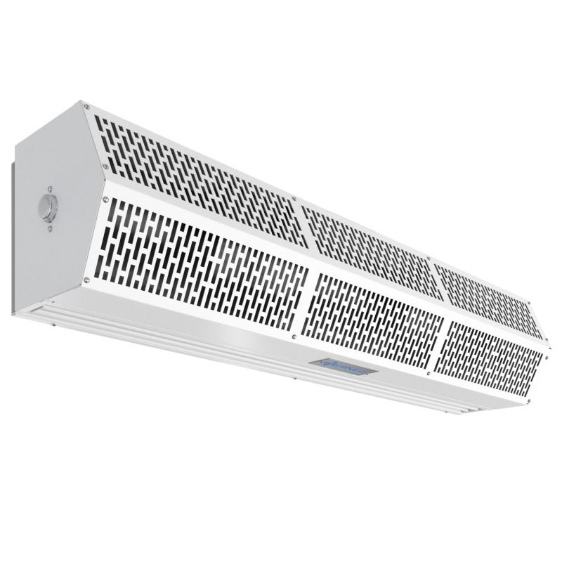 Berner SLC07 Sanitation Certified Low Profile 7 Air Curtain - 42" -  Unheated - 208/1/60 - White