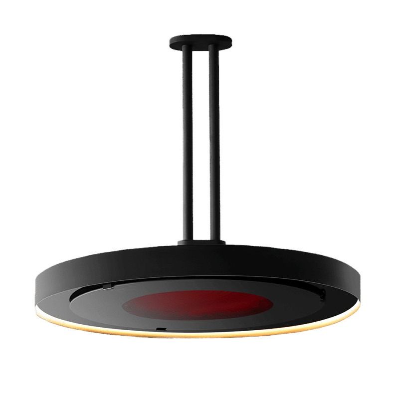 Bromic Eclipse Electric 600 Mm (24”) Twin Straight Ceiling Pole (Heater Not Included)