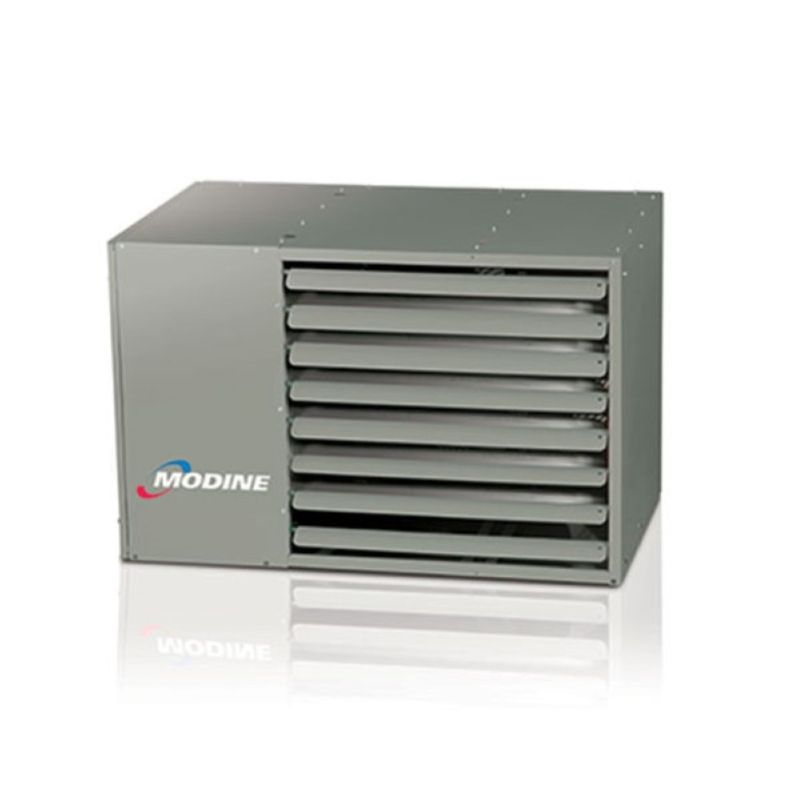 Modine BTP 400,000 BTU Natural Gas Power Exhust Blower Unit Heater - Stainless Steel Heat Exchanger 83% Thermal Efficiency