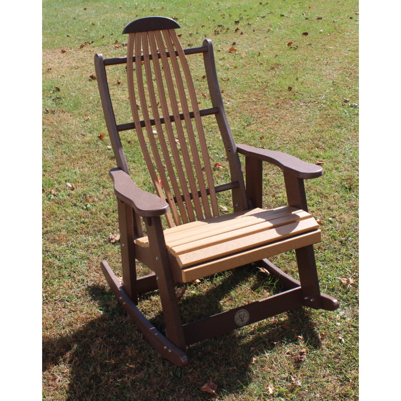 Buck Stove Blue Ridge Rocker-Cedar/Chocolate