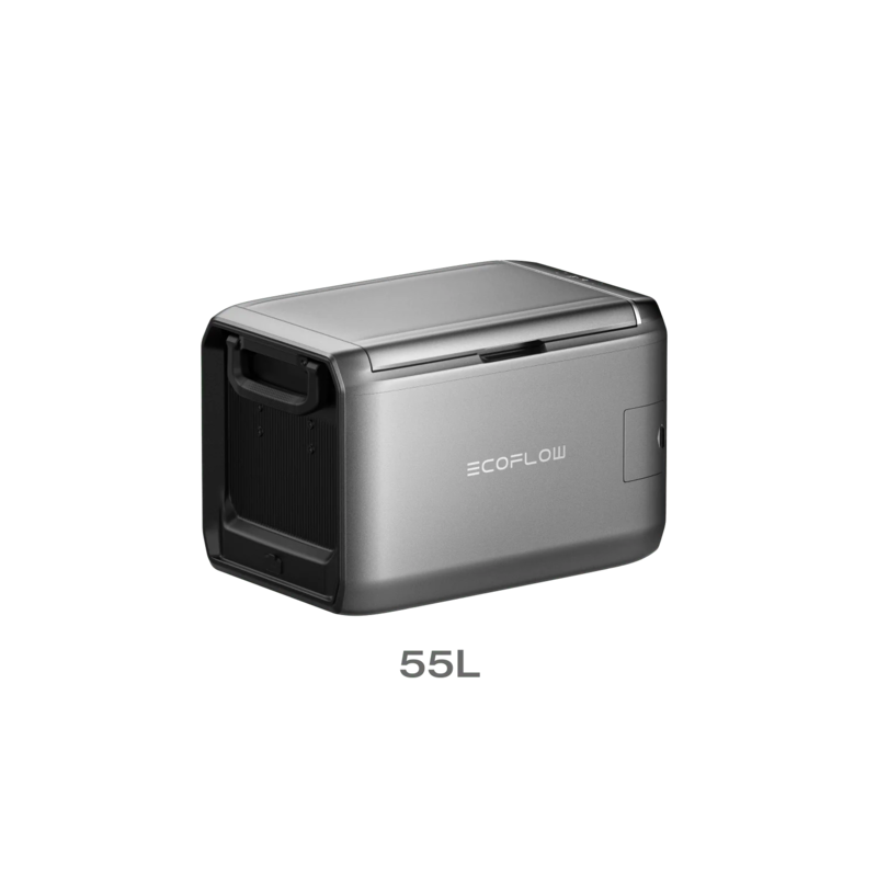 EcoFlow GLACIER 55L Classic Portable Fridge Freezer  - EFGLACIER55L-US-NBOX