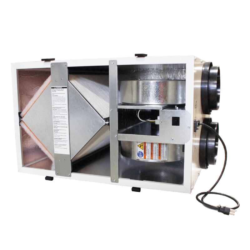140 Compressor RenewAire EV130 Energy Recovery Ventilator | 140 CFM, 120 V ...
