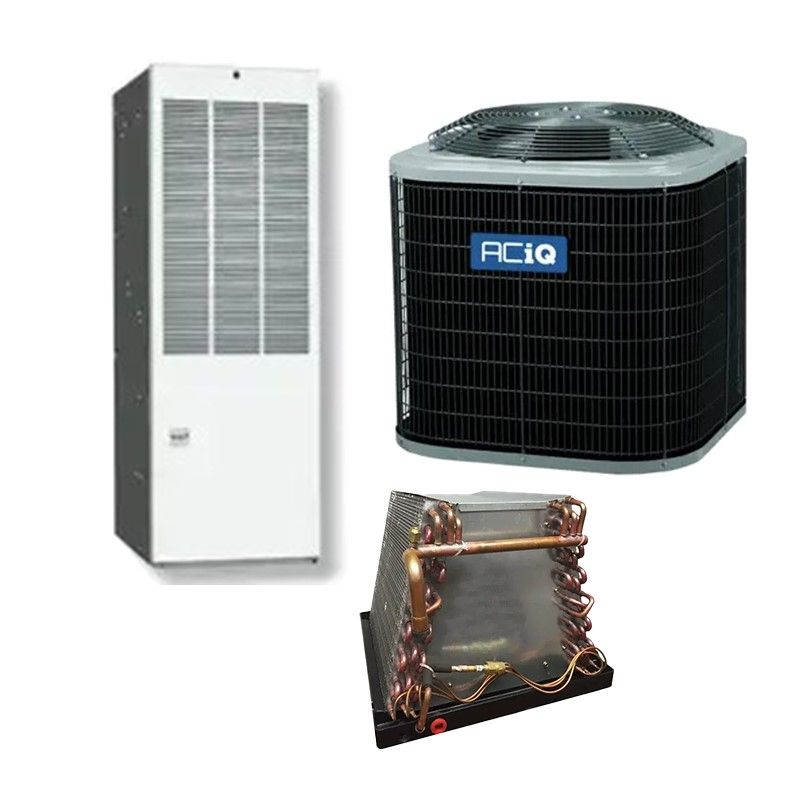 ACiQ 2 Ton 14.3 SEER2 95% AFUE 72,000 BTU Mobile Home Air Conditioner and Gas Furnace System with M-Series Coil - R4A5S24AKAWA / MG2R-072FB / 1036A-MH
