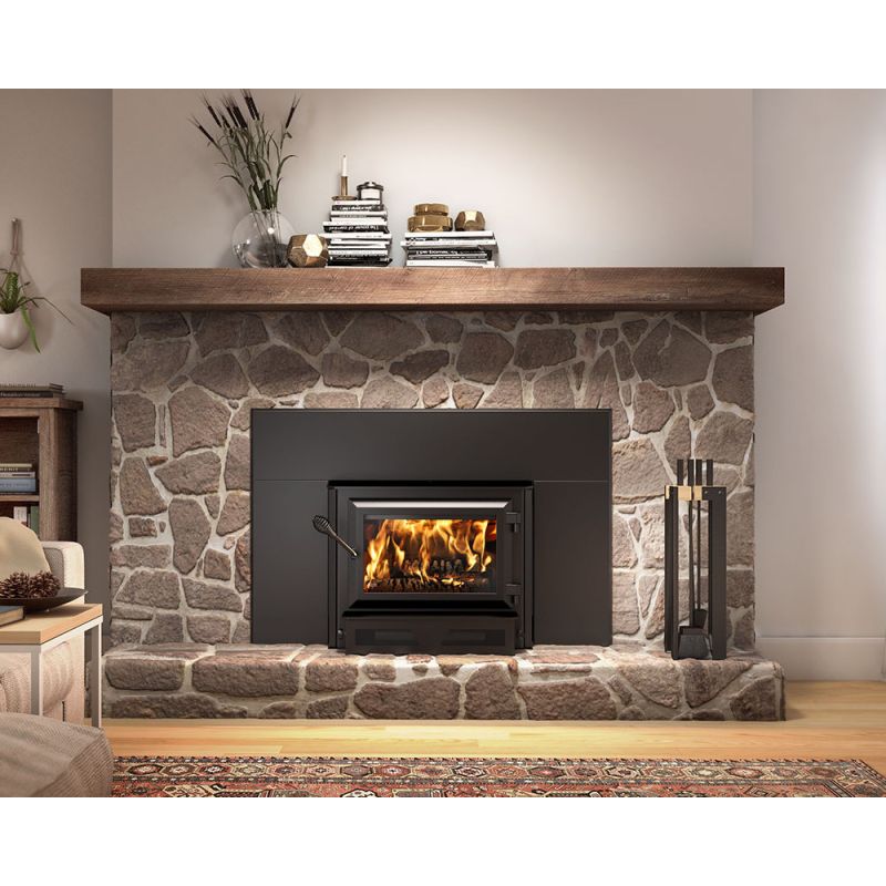 FIREWIRE FURNACE日本限定★5’7" Ventis Wood Burning Fireplace Insert With Blower - HEI170