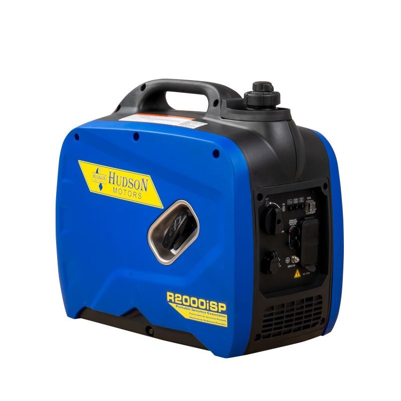 2,250 Watt Gas Powered Inverter Portable Generator with CO Sensor - Recoil Start | Hudson - R2000isp