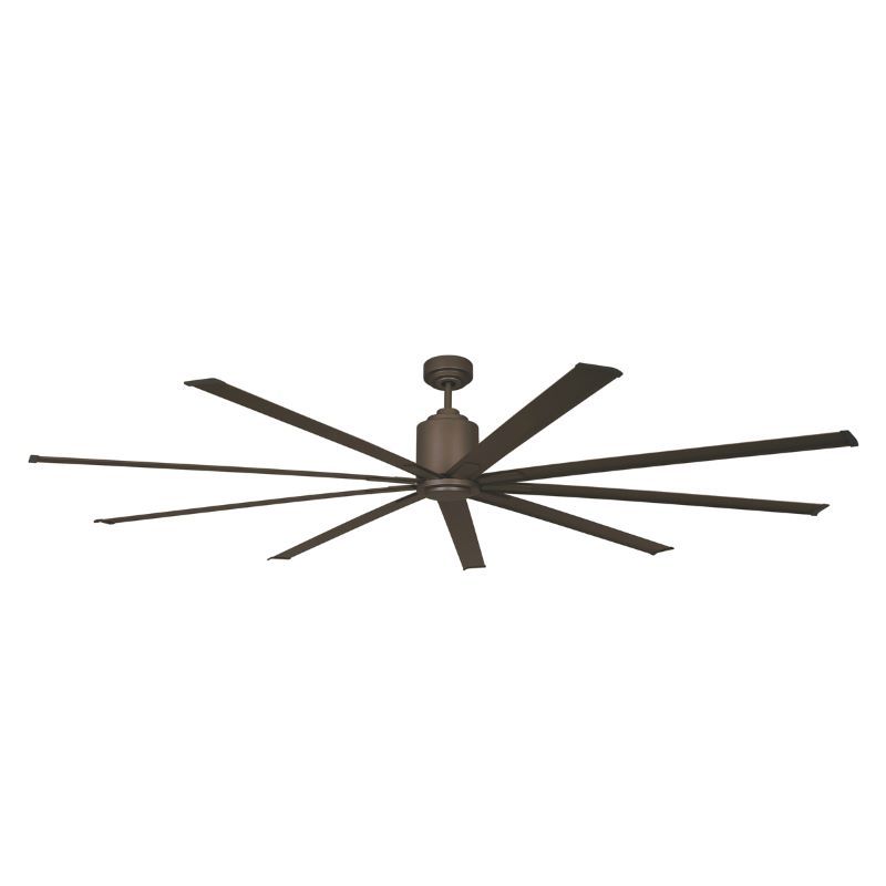 Maxx Air HVLS Fan, DC 8' Indoor/Outdoor 6-Speed Ceiling Fan - 48 Watts, Oil-Rubbed Bronze - ICF96 WLORBUPS