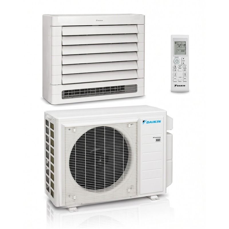 Daikin 15,000 BTU Aurora 19.5 SEER2 Single Zone Floor Mount Mini Split Heat Pump System - R32 | 230V - RXP15AVJU9 / FVXV15AVJUW9